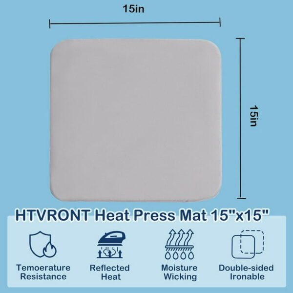 HTVRONT Auto & Mini Heat Press, Smart Machine with Auto Release for Vinyl, Heat Transfer Projects - Image 5